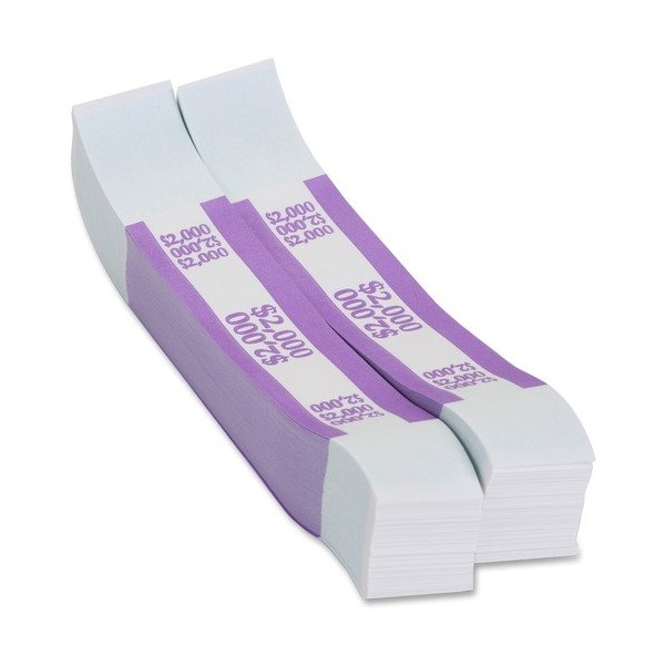 Coin-Tainer Strap, Currency, Violet0, 1000PK PQP402000 - main